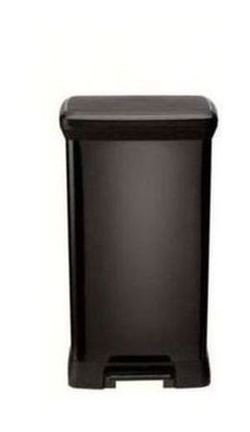 Curver 50 Litre Kitchen Pedal Bin - Black